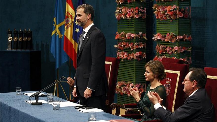El Príncipe dice que "esa España desmoralizada de la que se habla no es la verdadera"