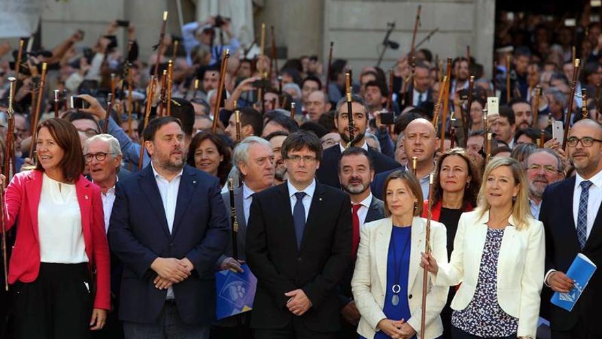 Puigdemont al Gobierno: "Que no subestimen la fuerza del pueblo de Cataluña"