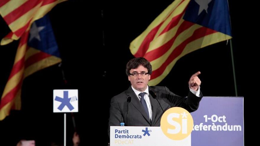 Puigdemont dice que la violencia "no ha sido ni será" una opción en Cataluña