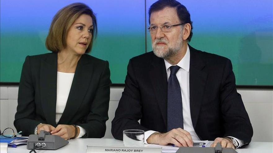 Rajoy quiere que Cospedal siga siendo la secretaria general del PP
