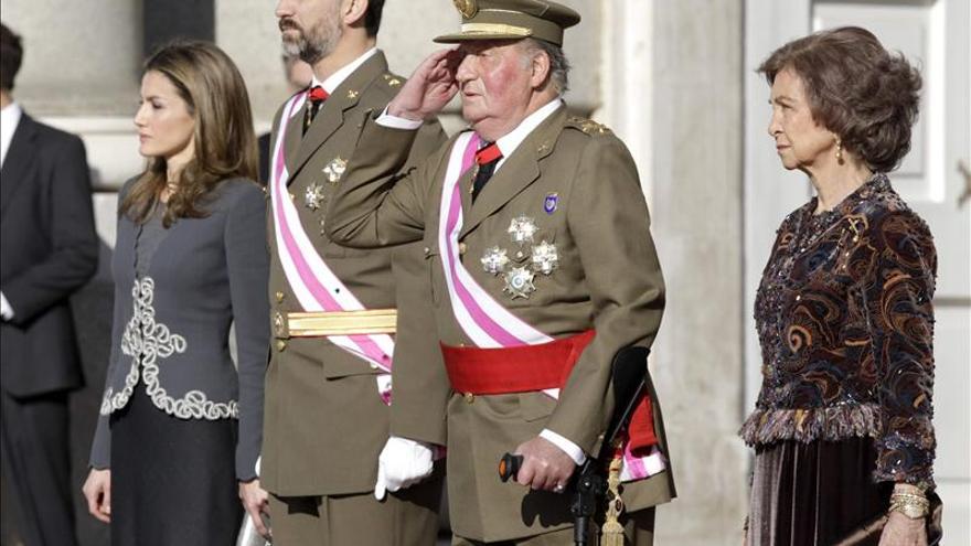 El Rey reaparece hoy fuera de la Zarzuela para presidir la Pascua Militar