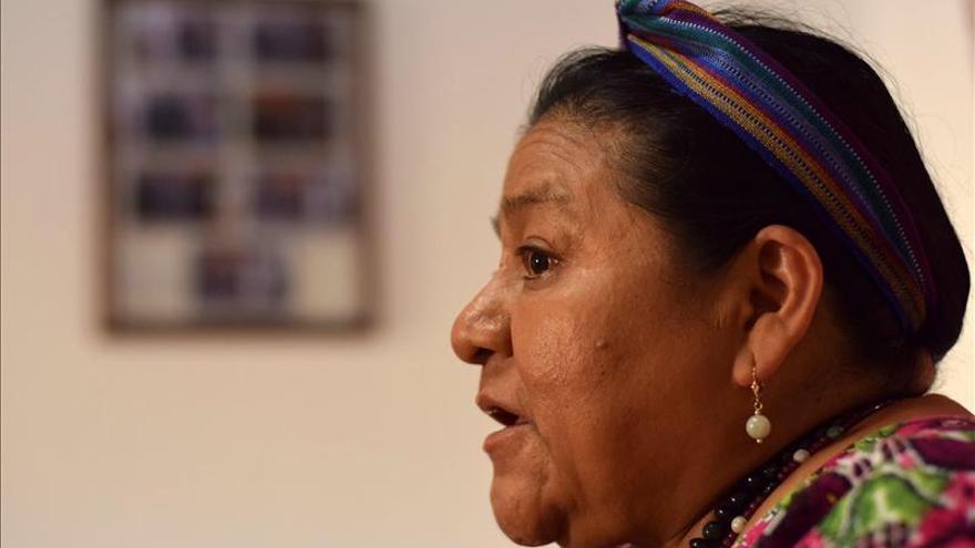 Rigoberta Menchú asegura que el "horror" en Guatemala de hace 34 años "no ha terminado"