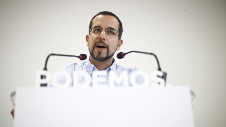 Sergio Pascual (Podemos) dice que no limitan la posibilidad de confluencias pero descarta el pacto nacional con IU