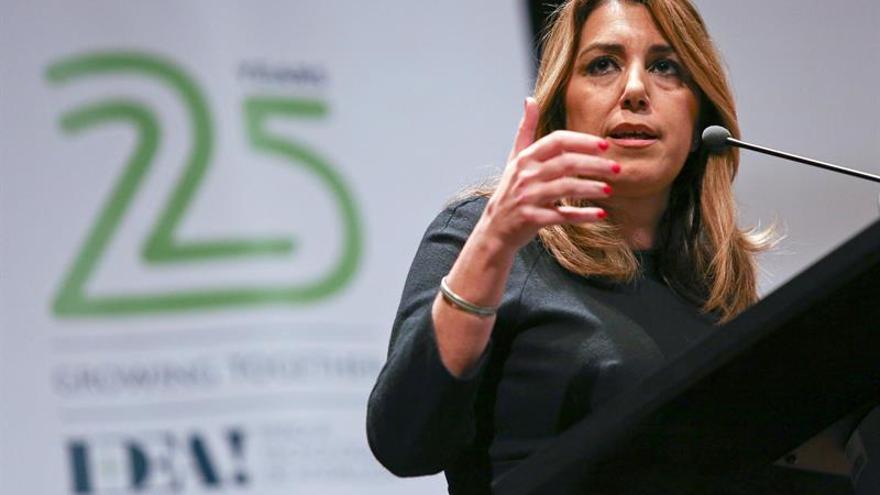Susana Díaz denuncia la actitud evasiva del Gobierno en la financiación por electoralismo