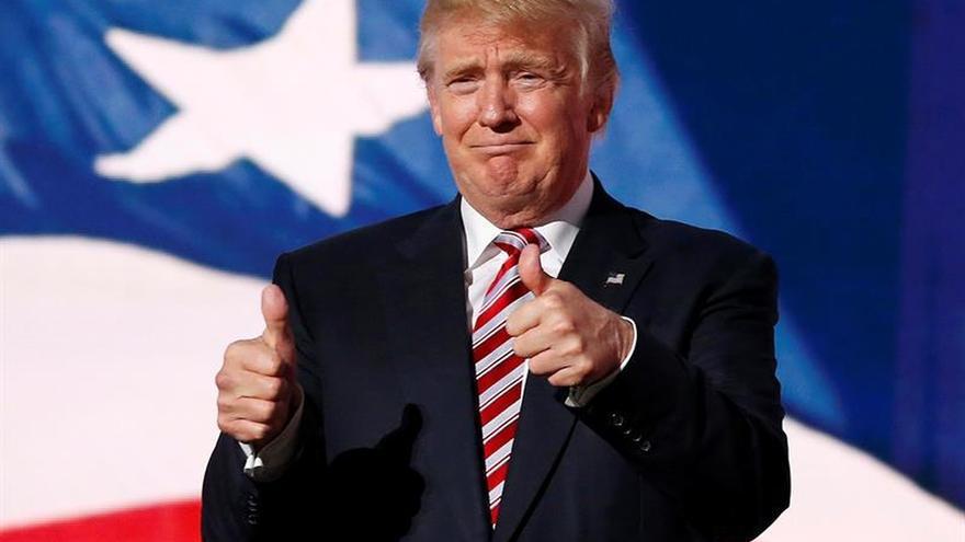 Trump acepta la nominación como candidato republicano a la Casa Blanca