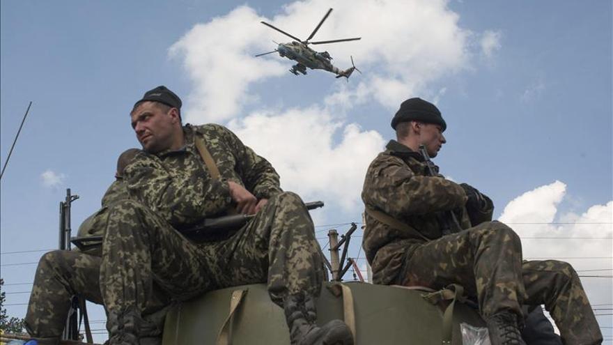Siete heridos en una explosión en un puesto de control en el sur de Ucrania