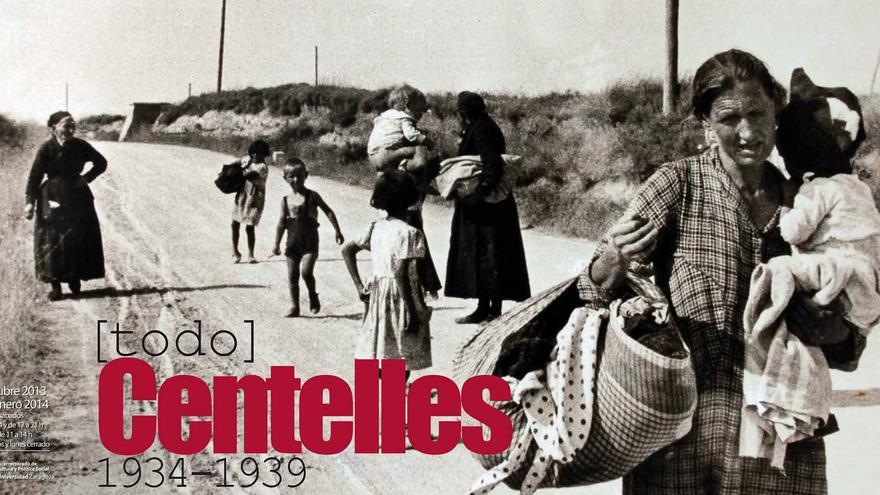 Cartel de la exposición sobre Centelles, que se inaugurará en Zaragoza.
