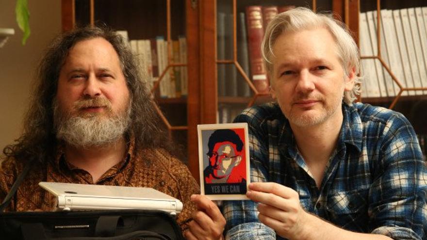 Julian Assange, Snowden, Stallman CC: Free Software Fundation