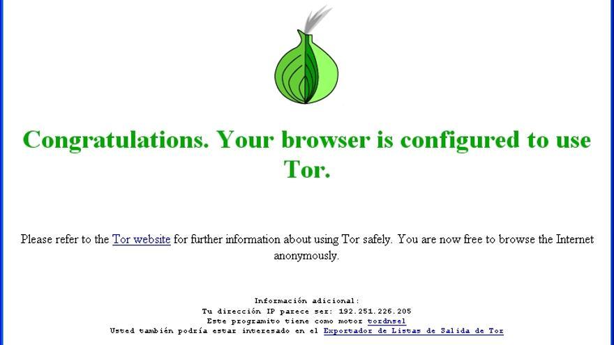 Navegación segura con Tor 2