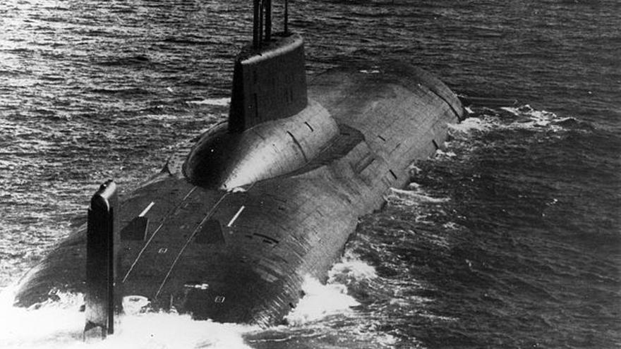 "Soviet Typhoon class submarine" by Robert Lawson Collection - Licensed under Public Domain via Wikimedia Commons.