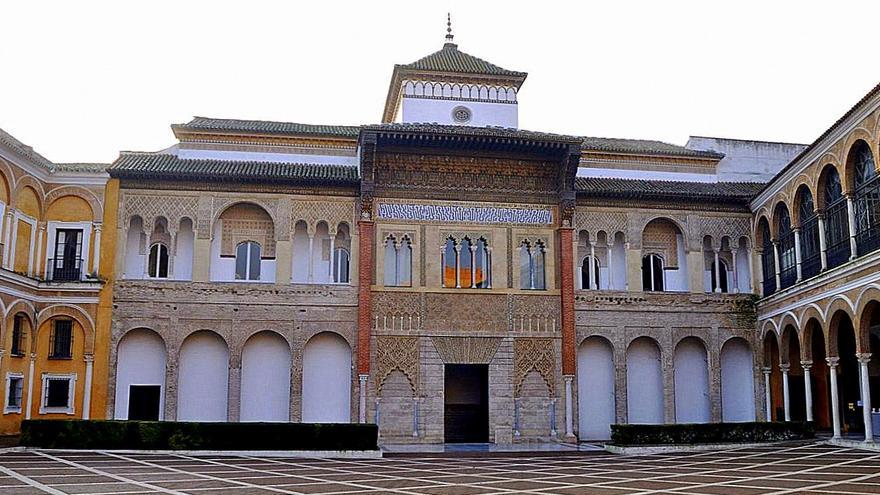 Patio de la Montería del Alcázar de Sevilla