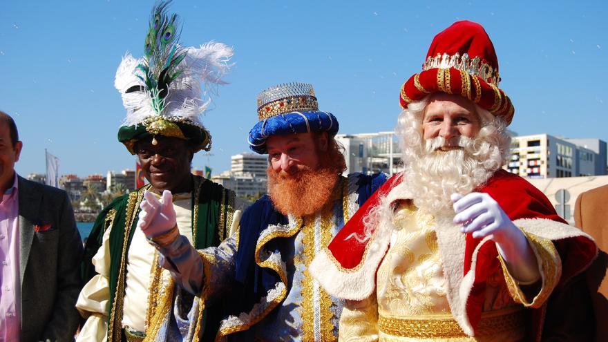 Die Heiligen Drei Könige feiern ihren Urlaub auf Gran Canaria im Januar