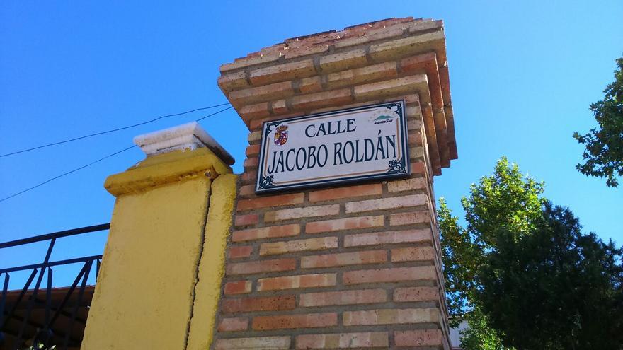 Calle dedicada a un gobernador civil franquista en Almadén (Ciudad Real)