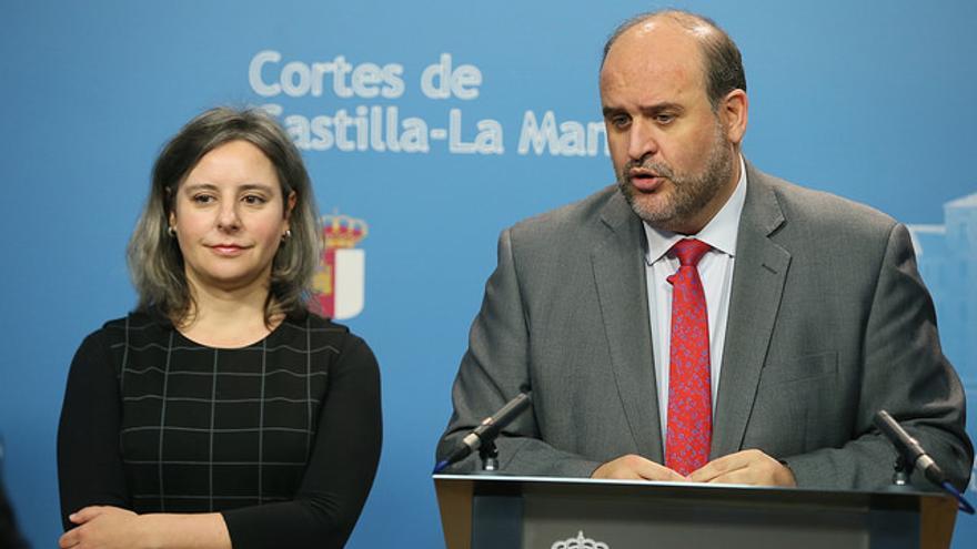 José Luis Martínez Guijarro y Araceli Martínez. FOTO: JCCM