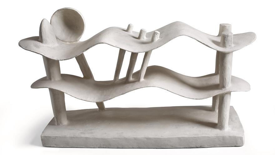 Alberto Giacometti Femme couchée qui rêve [Mujer acostada soñando], 1929 