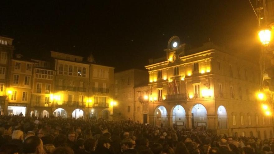 Concentración en Ourense, una de las más numerosas