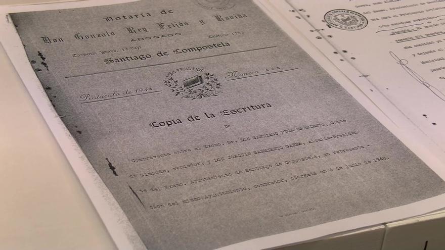 Documentos encontrados por el ayuntamiento compostelano