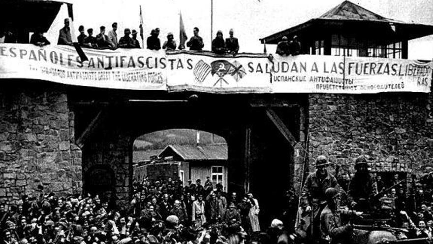 Españoles campos de concentración