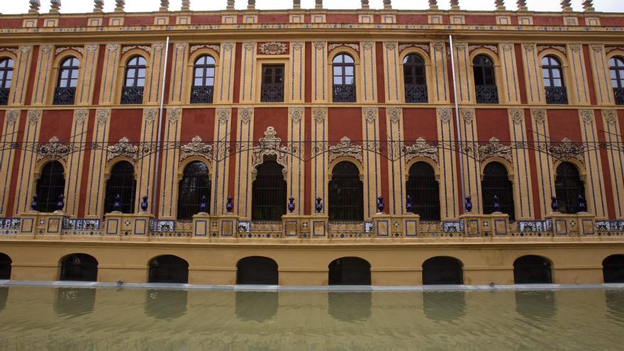 Fachada interior del Palacio de San Telmo, sede del Gobierno andaluz
