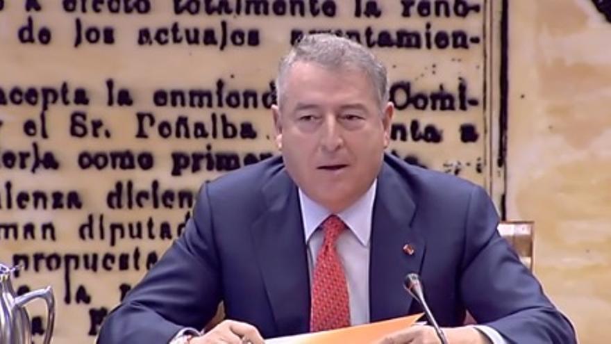 José Antonio Sánchez, en su comparecencia en el Senado