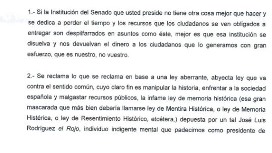  Un alcalde del PP insulta a Zapatero y García-Escudero por la Ley de Memoria Histórica