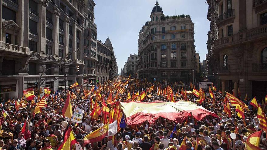 Resultado de imagen de manifestacion barcelona urquinaona