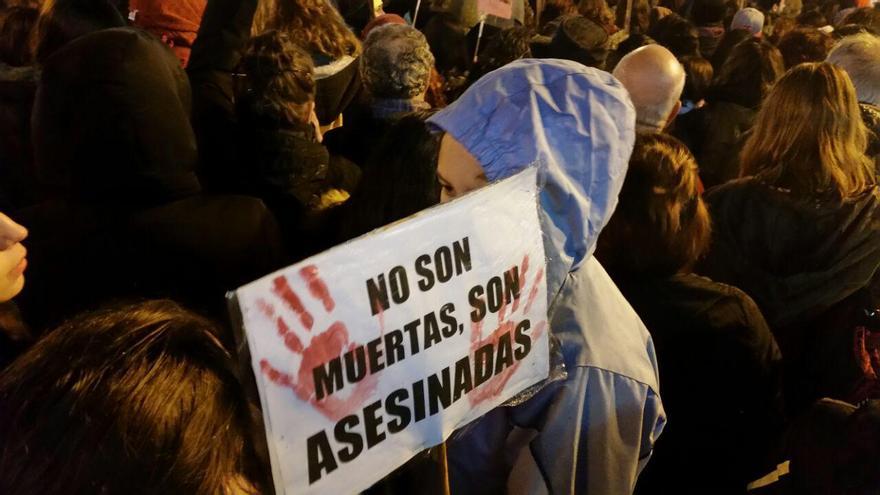 "No son muertas son asesinadas" / Foto: Cristina Armunia