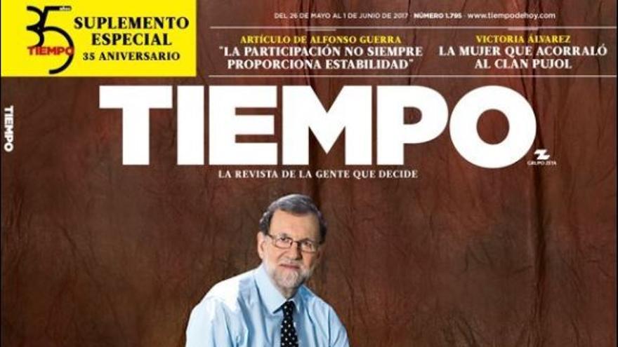 El presidente del Gobierno, Mariano Rajoy: "Estoy en el mejor momento de mi vida"