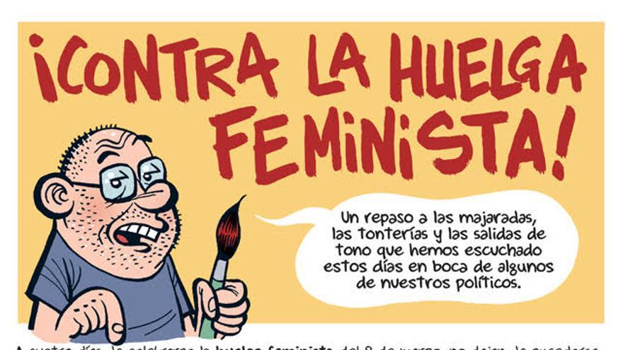 La tira de Vergara: Contra la huelga feminista