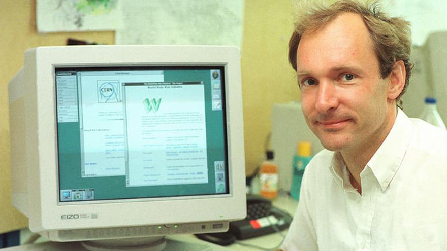 Tim Berners-Lee era un apasionado de la electrónica y las matemáticas desde niño