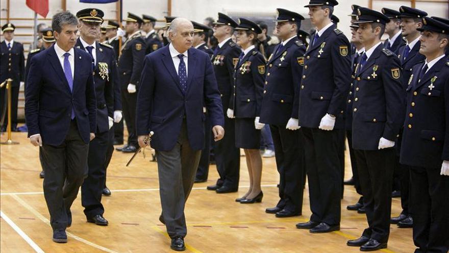 F.Díaz afirma que la Policía es una gran familia que garantiza la unidad de España