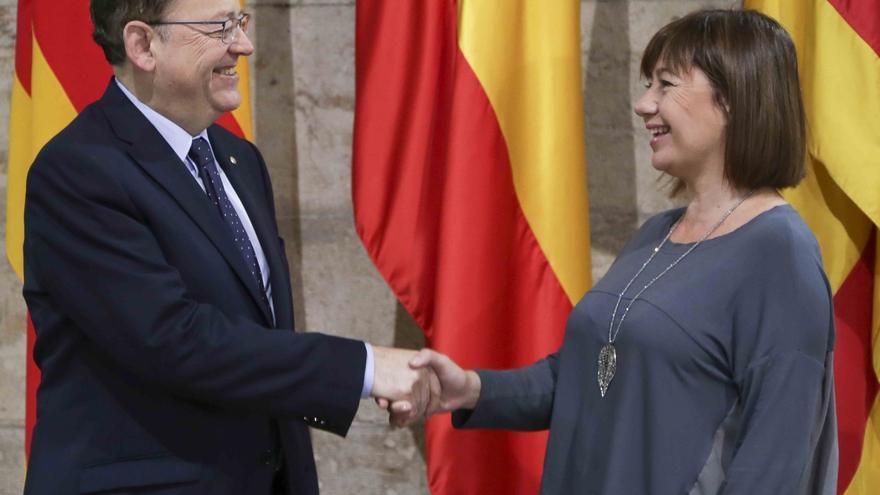 Generalitat Valenciana y Govern Balear plantean un "frente común" para pedir al Gobierno más financiación e inversiones