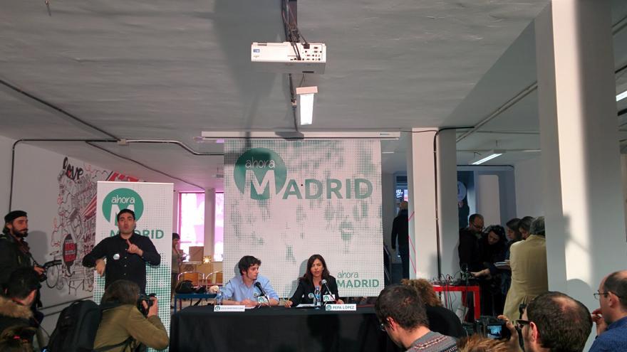 Presentación de Ahora Madrid