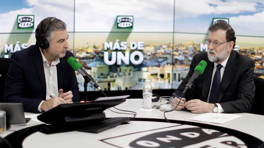 Rajoy asegura que "no sabía nada" de la financiación del PP valenciano