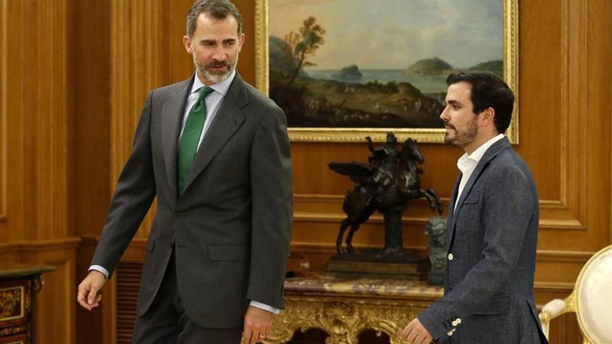 El Rey continúa con Garzón su segunda ronda de consultas de esta legislatura
