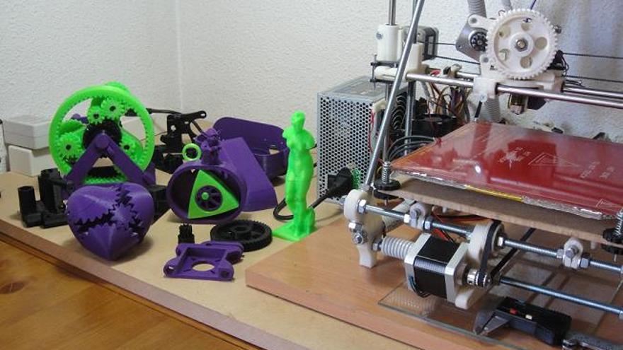 Piezas impresora 3D Prusa Mendel iteración 2